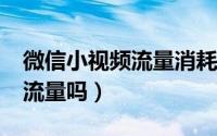 微信小视频流量消耗大吗（微信6.0小视频费流量吗）