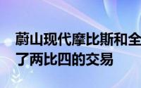 蔚山现代摩比斯和全州KCC于11月11日达成了两比四的交易