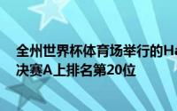 全州世界杯体育场举行的Hana One-Q K League 1 2019决赛A上排名第20位