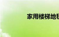 家用楼梯地毯一般用哪种