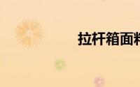 拉杆箱面料哪个更好