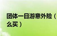团体一日游意外险（请问,团体旅游一日险怎么买）
