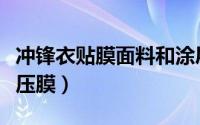 冲锋衣贴膜面料和涂层（什么是冲锋衣面料层压膜）
