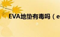 EVA地垫有毒吗（eva拼图地垫有毒吗）