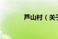 芦山村（关于芦山村的简介）