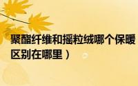 聚酯纤维和摇粒绒哪个保暖（TPU针织复合摇粒绒与呢子的区别在哪里）