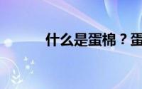 什么是蛋棉？蛋棉是不是峰棉？