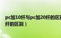 pc加10纤与pc加20纤的区别（人棉和粘纤哪个好人棉和粘纤的区别）