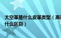太空革是什么皮革类型（高剥离太空革和一般的人造皮革有什么区别）