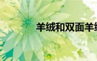 羊绒和双面羊绒有什么区别？