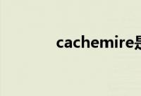 cachemire是一种什么面料？