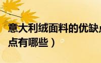 意大利绒面料的优缺点（意大利绒窗帘的优缺点有哪些）