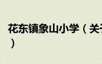 花东镇象山小学（关于花东镇象山小学的简介）