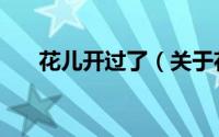 花儿开过了（关于花儿开过了的简介）