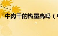 牛肉干的热量高吗（牛肉干的热量是多少）