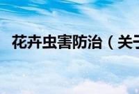 花卉虫害防治（关于花卉虫害防治的简介）