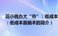 花小钱办大“市”：低成本赢销术（关于花小钱办大“市”：低成本赢销术的简介）
