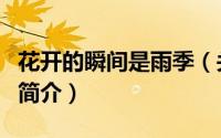 花开的瞬间是雨季（关于花开的瞬间是雨季的简介）