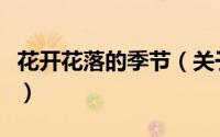 花开花落的季节（关于花开花落的季节的简介）
