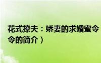 花式撩夫：娇妻的求婚蜜令（关于花式撩夫：娇妻的求婚蜜令的简介）