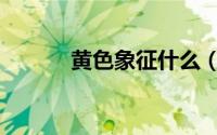 黄色象征什么（深入了解一下）
