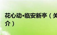 花心动·临安新亭（关于花心动·临安新亭的简介）