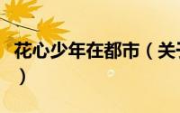 花心少年在都市（关于花心少年在都市的简介）