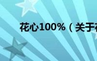 花心100%（关于花心100%的简介）
