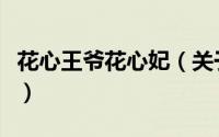 花心王爷花心妃（关于花心王爷花心妃的简介）