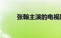 张翰主演的电视剧（你看过几部）