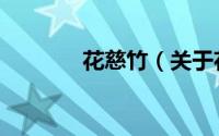 花慈竹（关于花慈竹的简介）