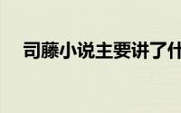 司藤小说主要讲了什么（司藤小说介绍）