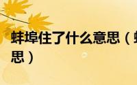 蚌埠住了什么意思（蚌埠住了是什么梗什么意思）
