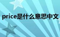 price是什么意思中文（price英语例句介绍）