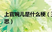 上官婉儿是什么梗（王者荣耀上官婉儿什么意思）