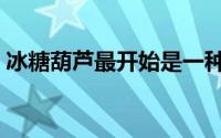 冰糖葫芦最开始是一种什么（糖葫芦的起源）