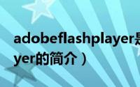 adobeflashplayer是什么（adobeflashplayer的简介）