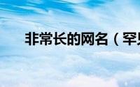 非常长的网名（罕见又好听的长网名）