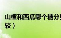 山楂和西瓜哪个糖分更高（山楂和西瓜糖分比较）