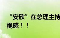 “安欣”在总理主持的座谈会发言 安警官既视感！！