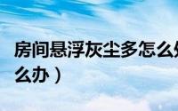 房间悬浮灰尘多怎么处理（房间悬浮灰尘多怎么办）