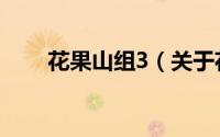 花果山组3（关于花果山组3的简介）