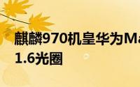 麒麟970机皇华为Mate10Pro曝光18:9屏F/1.6光圈
