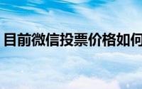 目前微信投票价格如何？手工刷票什么价格？