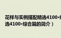 花样与实例搭配精选4100·综合篇（关于花样与实例搭配精选4100·综合篇的简介）