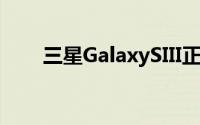 三星GalaxySIII正式发布五月底上市