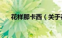 花样那卡西（关于花样那卡西的简介）