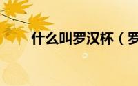 什么叫罗汉杯（罗汉杯是怎样的呢）