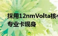 採用12nmVolta核心NVIDIAQuadro新品专业卡现身