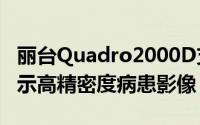 丽台Quadro2000D支援10/12位元灰阶　显示高精密度病患影像